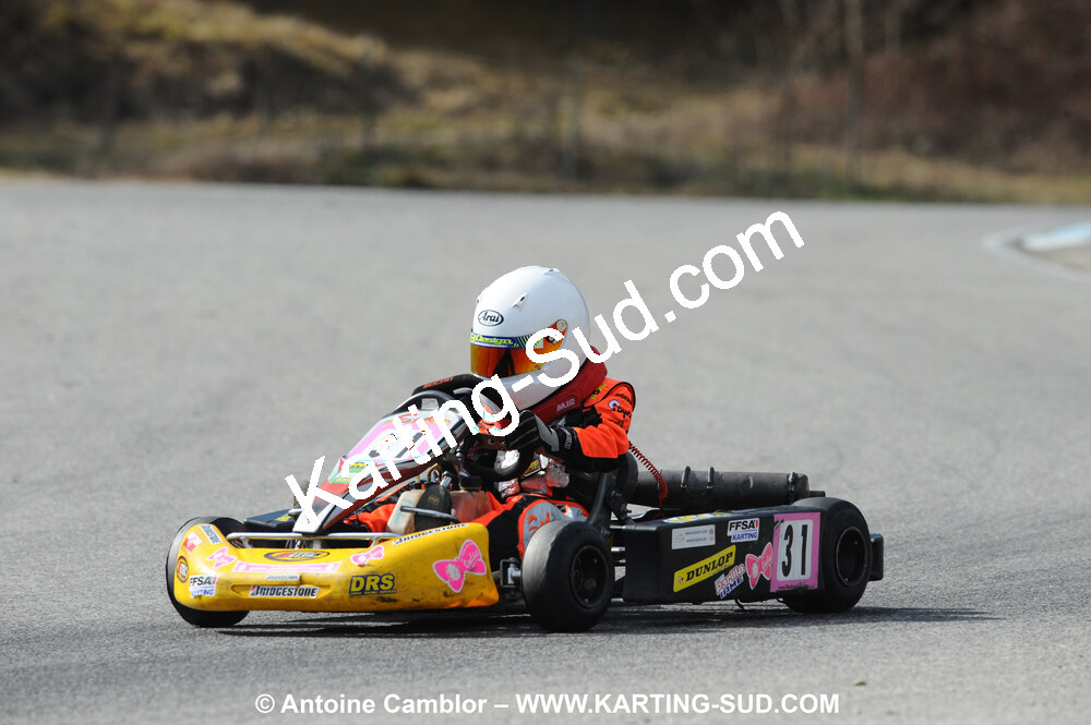 21/02/2010 : 1ère manche du Trophée Vincent Sanchez à Lavelanet (photos Antoine Camblor) 2010 — karting