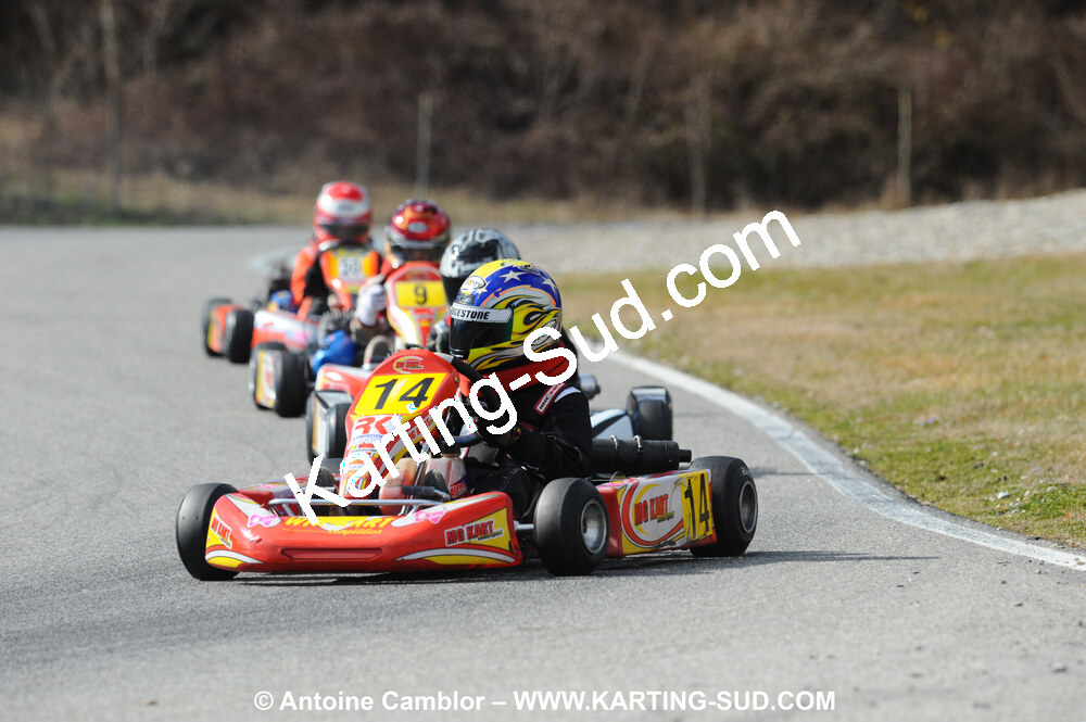 21/02/2010 : 1ère manche du Trophée Vincent Sanchez à Lavelanet (photos Antoine Camblor) 2010 — karting