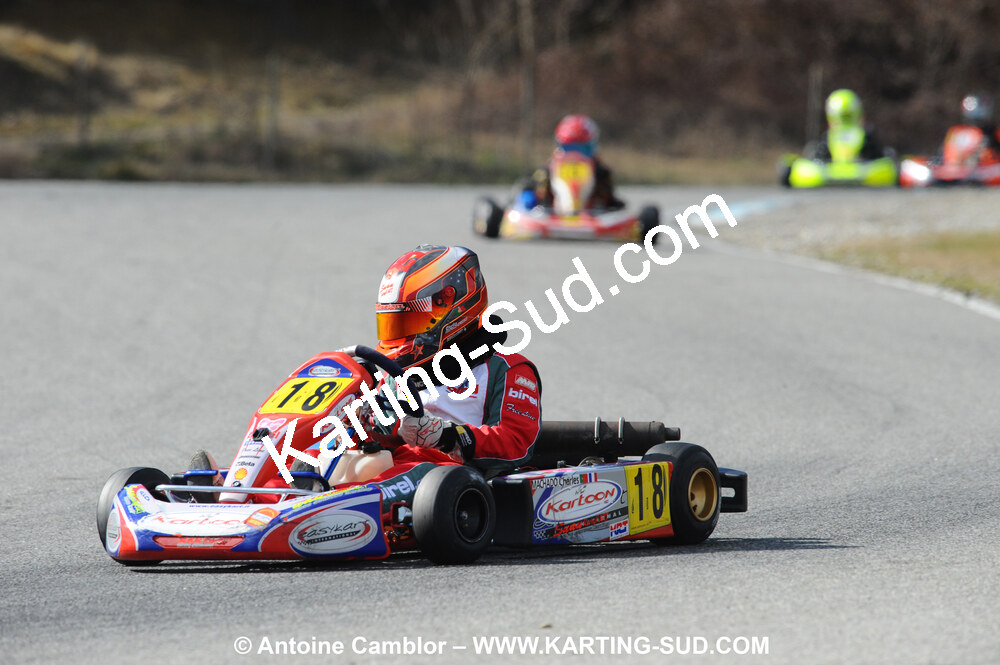 21/02/2010 : 1ère manche du Trophée Vincent Sanchez à Lavelanet (photos Antoine Camblor) 2010 — karting