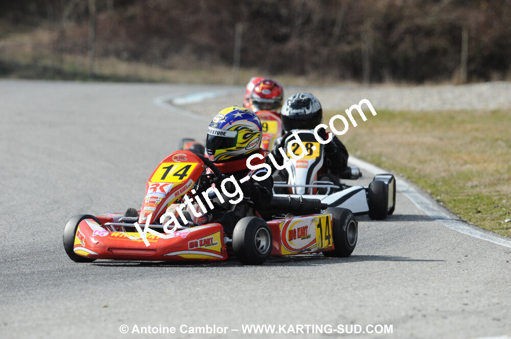 21/02/2010 : 1ère manche du Trophée Vincent Sanchez à Lavelanet (photos Antoine Camblor) 2010 — karting