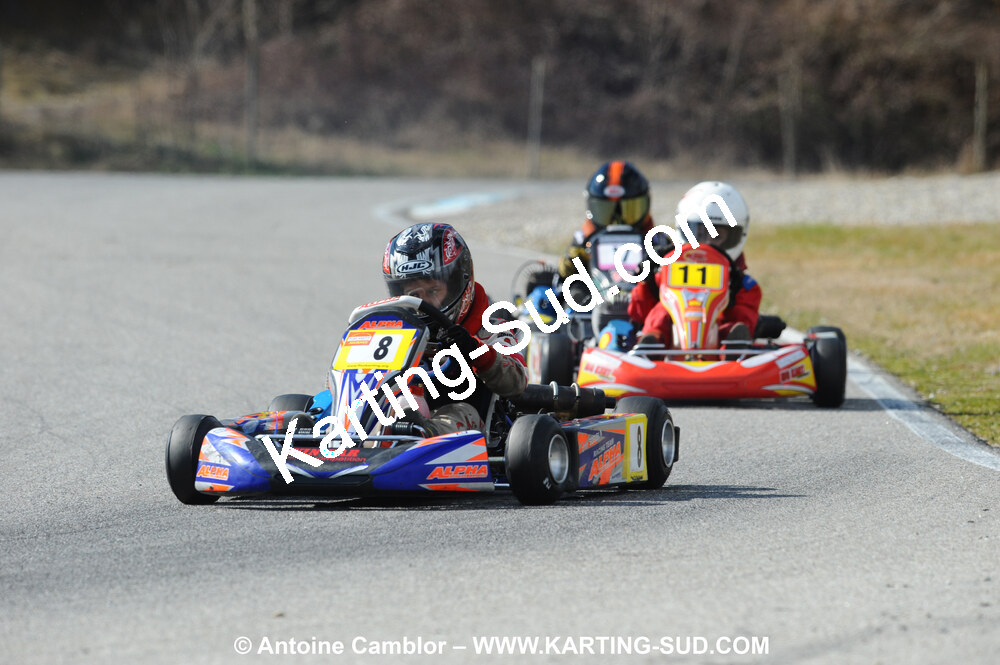 21/02/2010 : 1ère manche du Trophée Vincent Sanchez à Lavelanet (photos Antoine Camblor) 2010 — karting