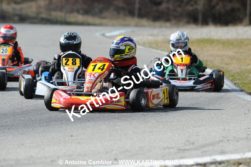 21/02/2010 : 1ère manche du Trophée Vincent Sanchez à Lavelanet (photos Antoine Camblor) 2010 — karting