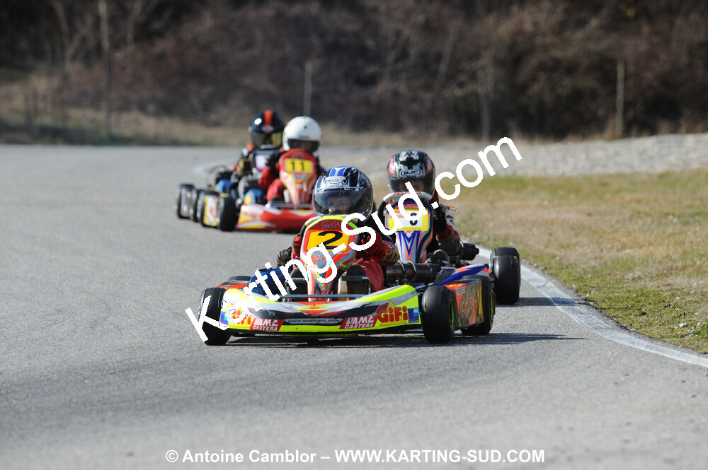 21/02/2010 : 1ère manche du Trophée Vincent Sanchez à Lavelanet (photos Antoine Camblor) 2010 — karting