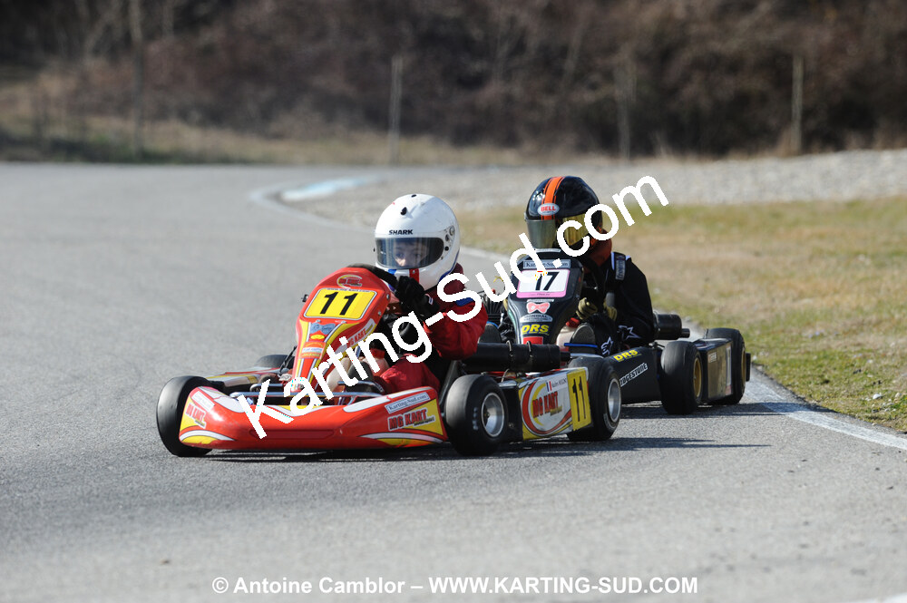 21/02/2010 : 1ère manche du Trophée Vincent Sanchez à Lavelanet (photos Antoine Camblor) 2010 — karting