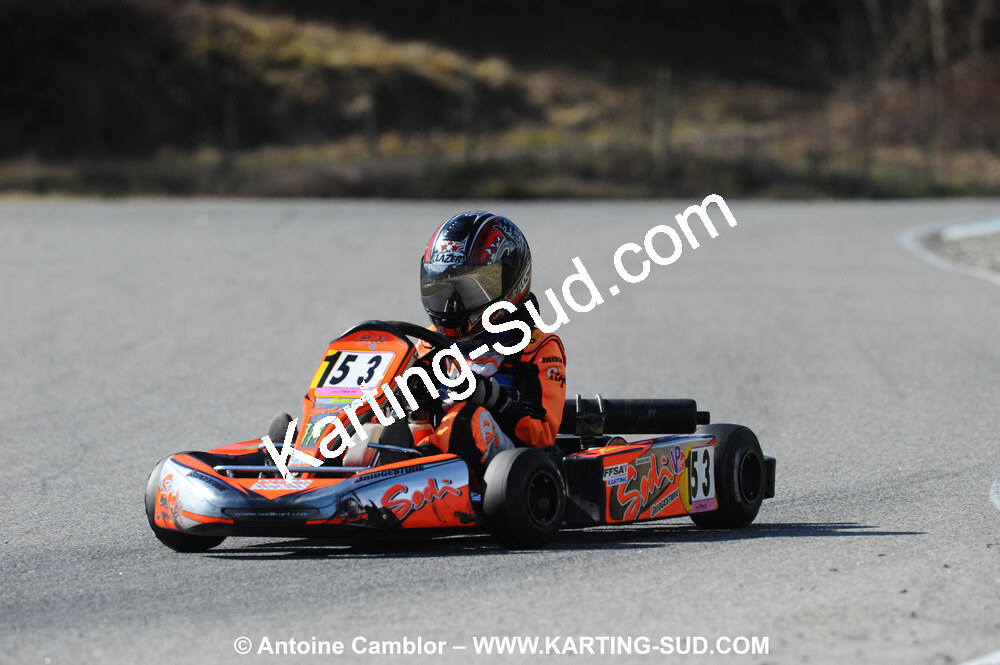 21/02/2010 : 1ère manche du Trophée Vincent Sanchez à Lavelanet (photos Antoine Camblor) 2010 — karting