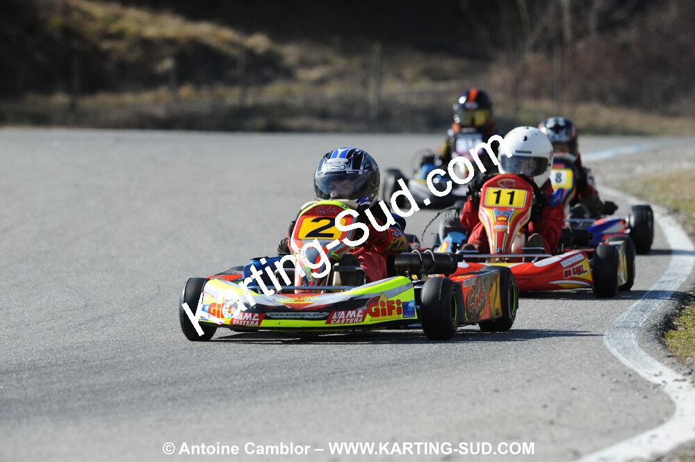21/02/2010 : 1ère manche du Trophée Vincent Sanchez à Lavelanet (photos Antoine Camblor) 2010 — karting