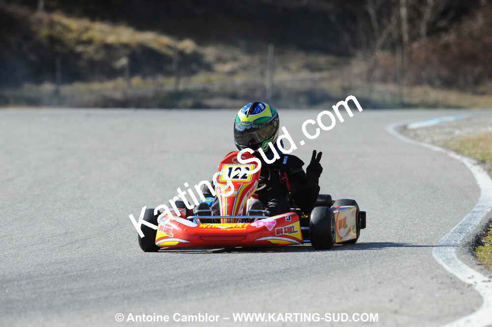 21/02/2010 : 1ère manche du Trophée Vincent Sanchez à Lavelanet (photos Antoine Camblor) 2010 — karting