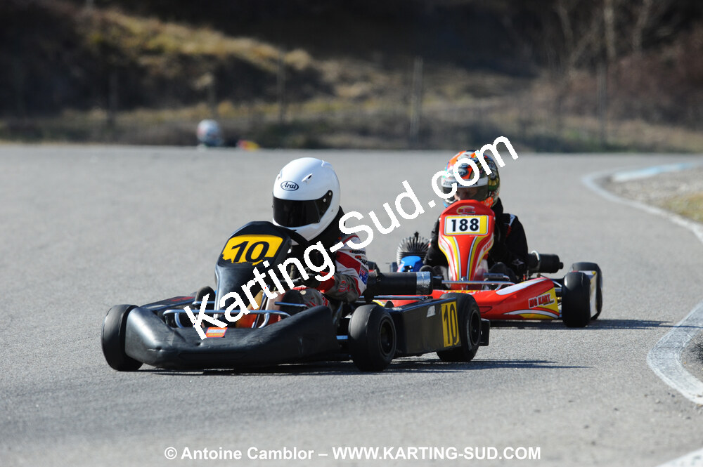 21/02/2010 : 1ère manche du Trophée Vincent Sanchez à Lavelanet (photos Antoine Camblor) 2010 — karting