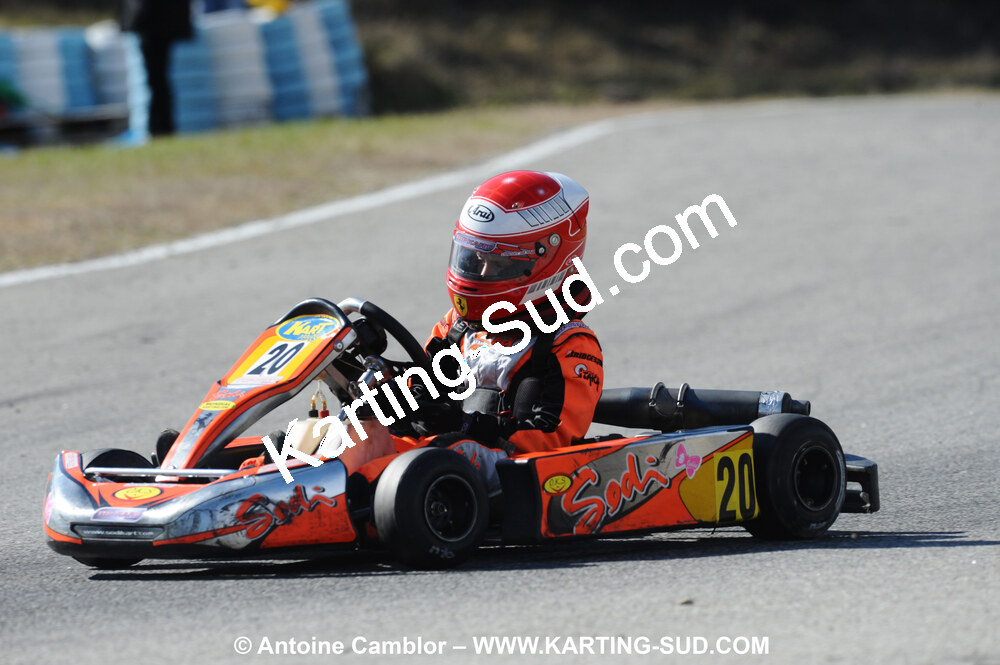 21/02/2010 : 1ère manche du Trophée Vincent Sanchez à Lavelanet (photos Antoine Camblor) 2010 — karting