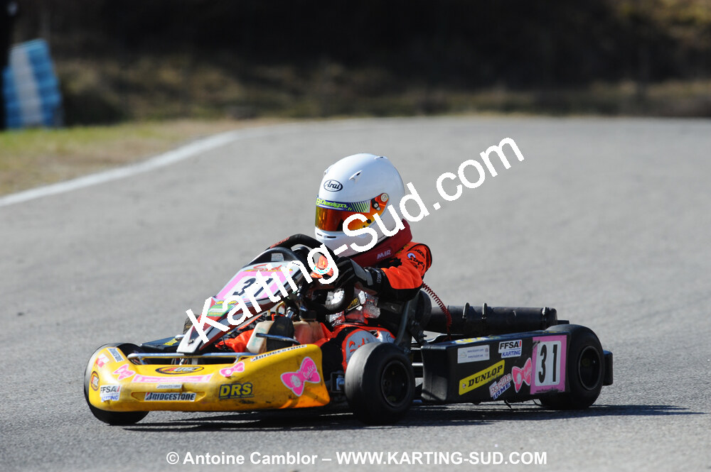 21/02/2010 : 1ère manche du Trophée Vincent Sanchez à Lavelanet (photos Antoine Camblor) 2010 — karting