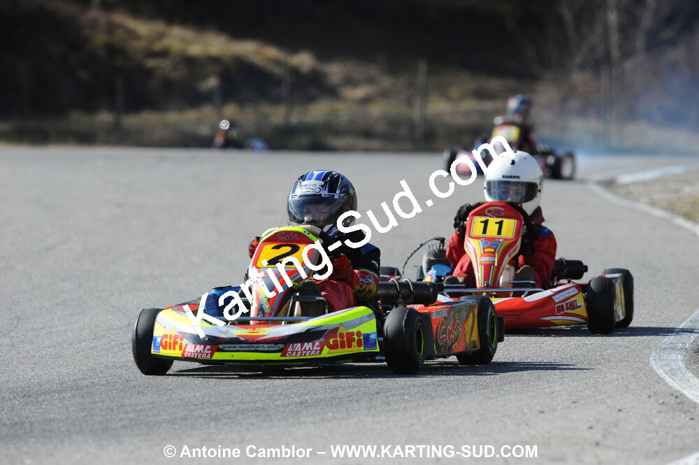 21/02/2010 : 1ère manche du Trophée Vincent Sanchez à Lavelanet (photos Antoine Camblor) 2010 — karting