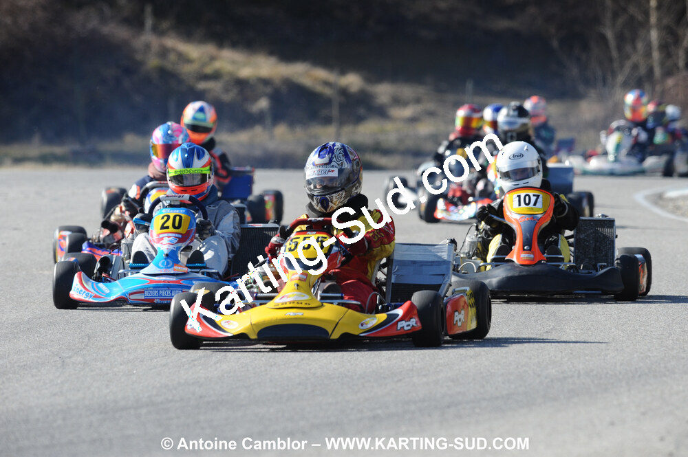 21/02/2010 : 1ère manche du Trophée Vincent Sanchez à Lavelanet (photos Antoine Camblor) 2010 — karting