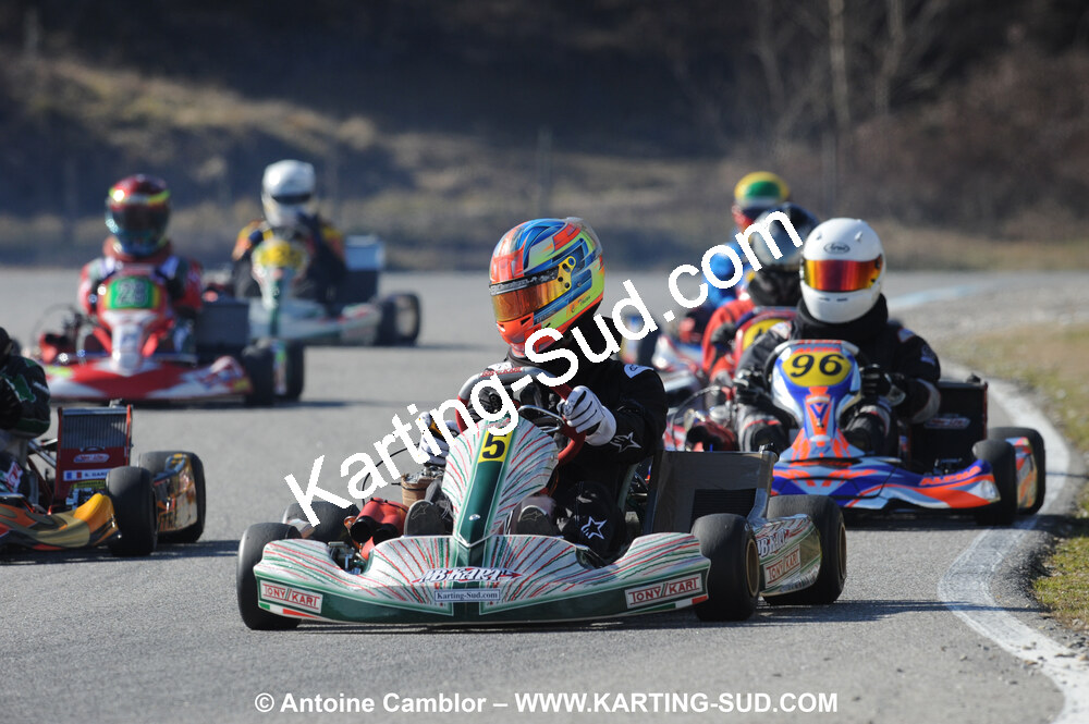 21/02/2010 : 1ère manche du Trophée Vincent Sanchez à Lavelanet (photos Antoine Camblor) 2010 — karting