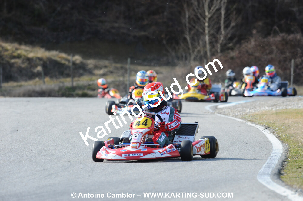 21/02/2010 : 1ère manche du Trophée Vincent Sanchez à Lavelanet (photos Antoine Camblor) 2010 — karting