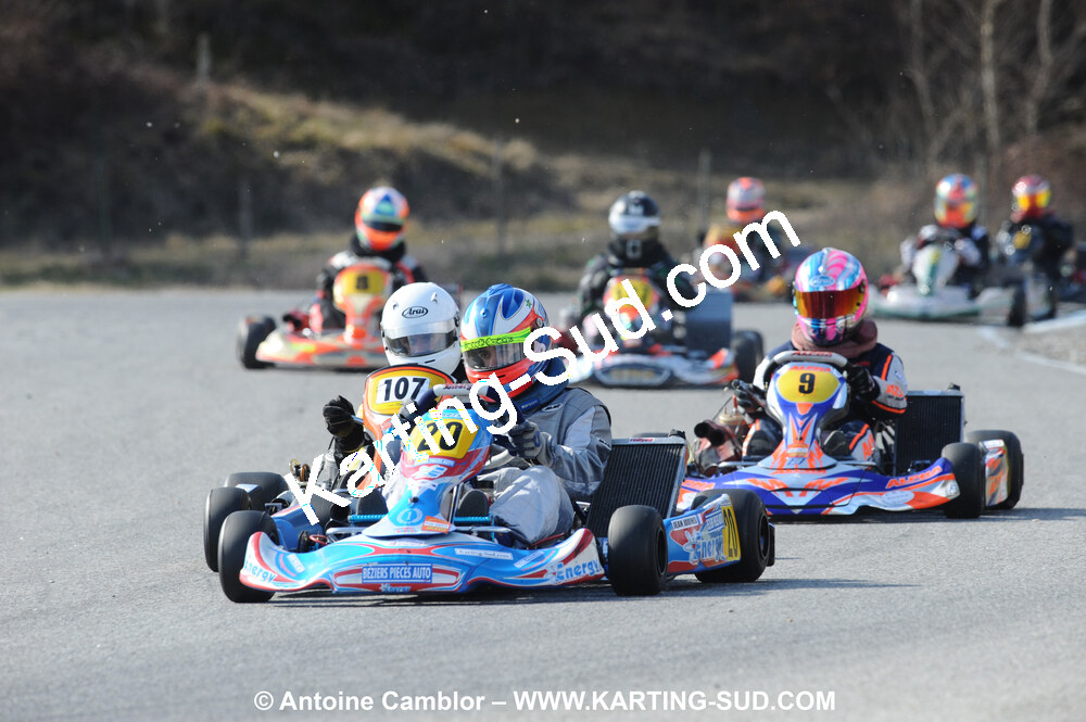 21/02/2010 : 1ère manche du Trophée Vincent Sanchez à Lavelanet (photos Antoine Camblor) 2010 — karting