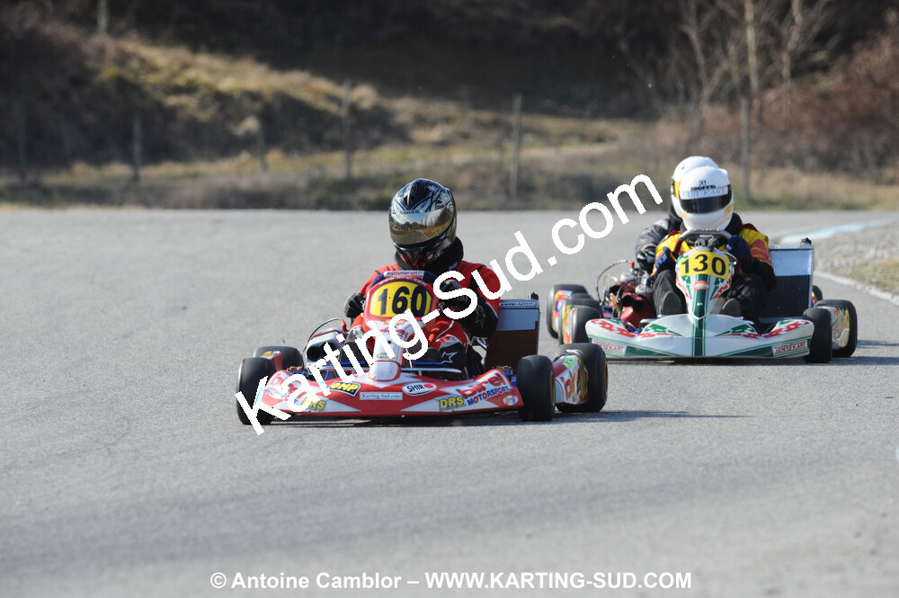 21/02/2010 : 1ère manche du Trophée Vincent Sanchez à Lavelanet (photos Antoine Camblor) 2010 — karting