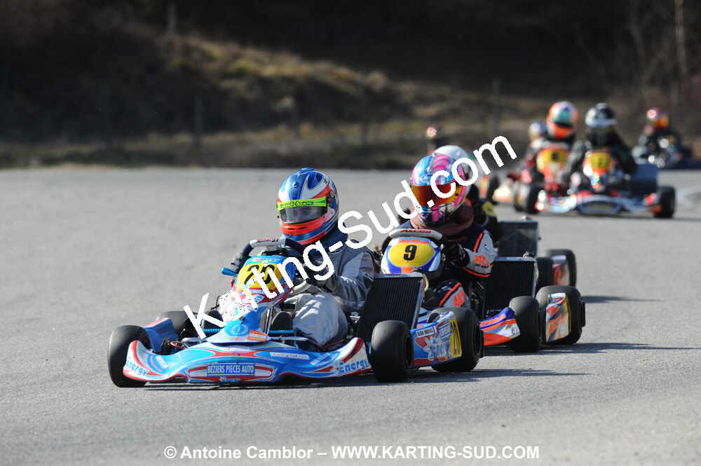 21/02/2010 : 1ère manche du Trophée Vincent Sanchez à Lavelanet (photos Antoine Camblor) 2010 — karting