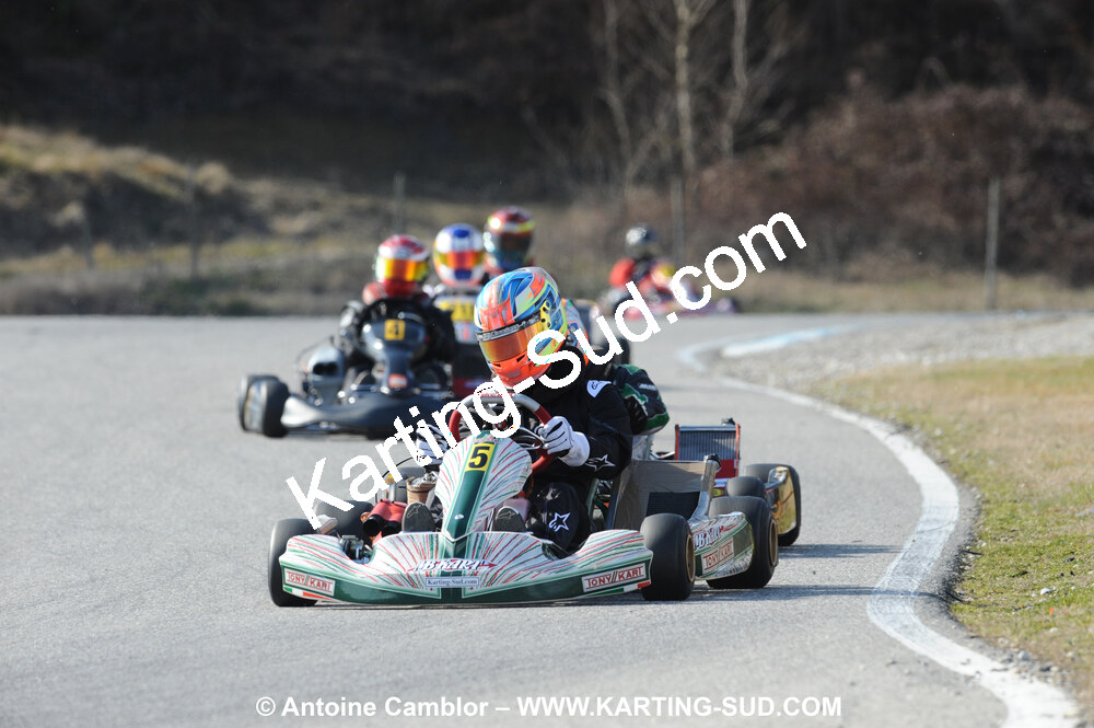 21/02/2010 : 1ère manche du Trophée Vincent Sanchez à Lavelanet (photos Antoine Camblor) 2010 — karting