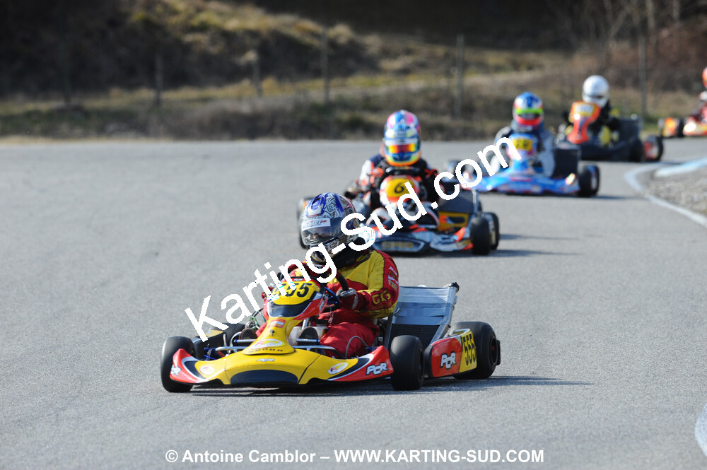 21/02/2010 : 1ère manche du Trophée Vincent Sanchez à Lavelanet (photos Antoine Camblor) 2010 — karting