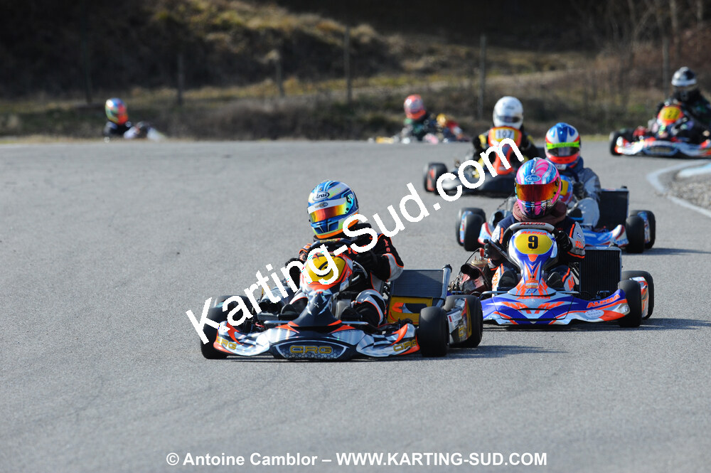 21/02/2010 : 1ère manche du Trophée Vincent Sanchez à Lavelanet (photos Antoine Camblor) 2010 — karting