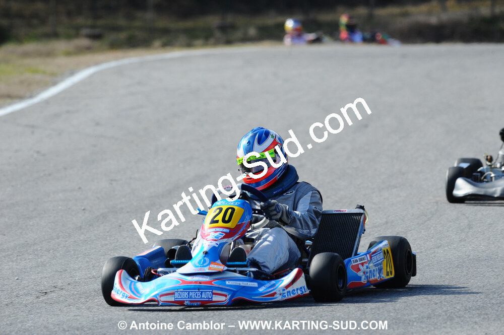 21/02/2010 : 1ère manche du Trophée Vincent Sanchez à Lavelanet (photos Antoine Camblor) 2010 — karting