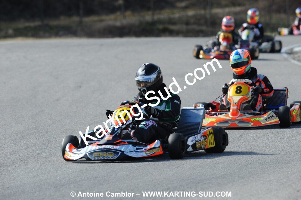 21/02/2010 : 1ère manche du Trophée Vincent Sanchez à Lavelanet (photos Antoine Camblor) 2010 — karting