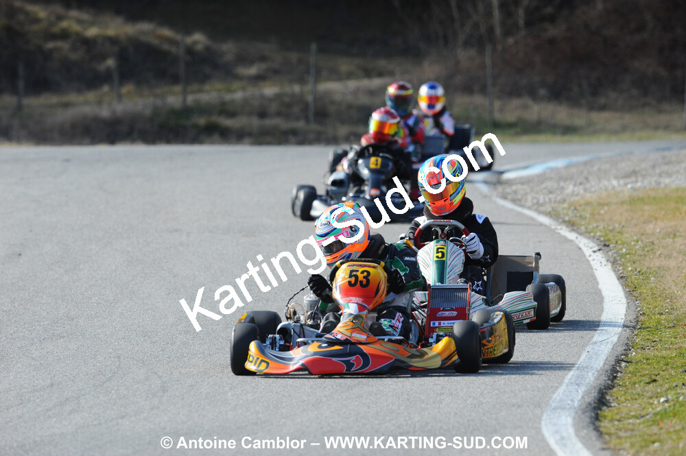 21/02/2010 : 1ère manche du Trophée Vincent Sanchez à Lavelanet (photos Antoine Camblor) 2010 — karting