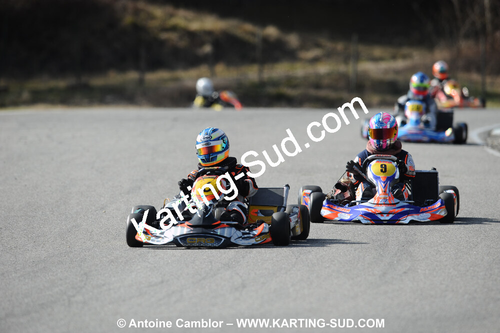 21/02/2010 : 1ère manche du Trophée Vincent Sanchez à Lavelanet (photos Antoine Camblor) 2010 — karting
