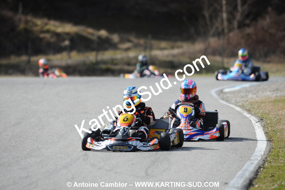 21/02/2010 : 1ère manche du Trophée Vincent Sanchez à Lavelanet (photos Antoine Camblor) 2010 — karting