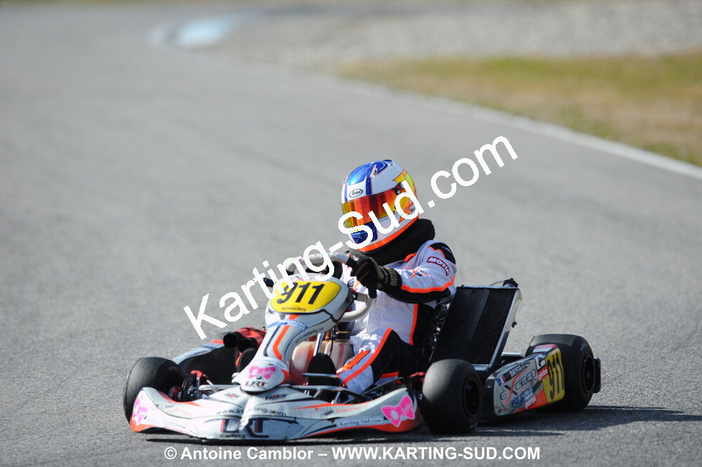 21/02/2010 : 1ère manche du Trophée Vincent Sanchez à Lavelanet (photos Antoine Camblor) 2010 — karting