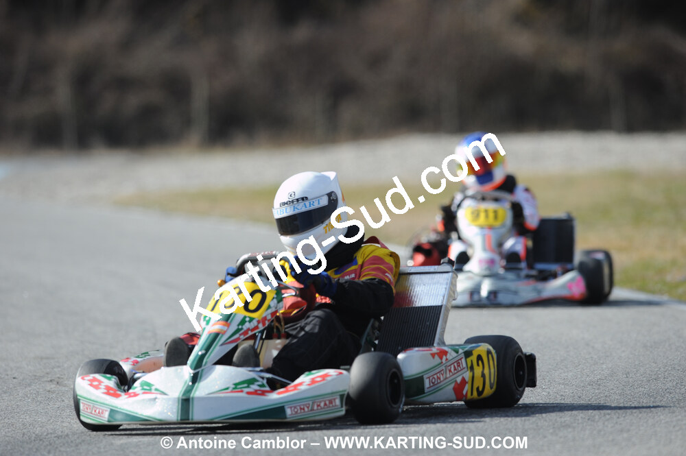21/02/2010 : 1ère manche du Trophée Vincent Sanchez à Lavelanet (photos Antoine Camblor) 2010 — karting