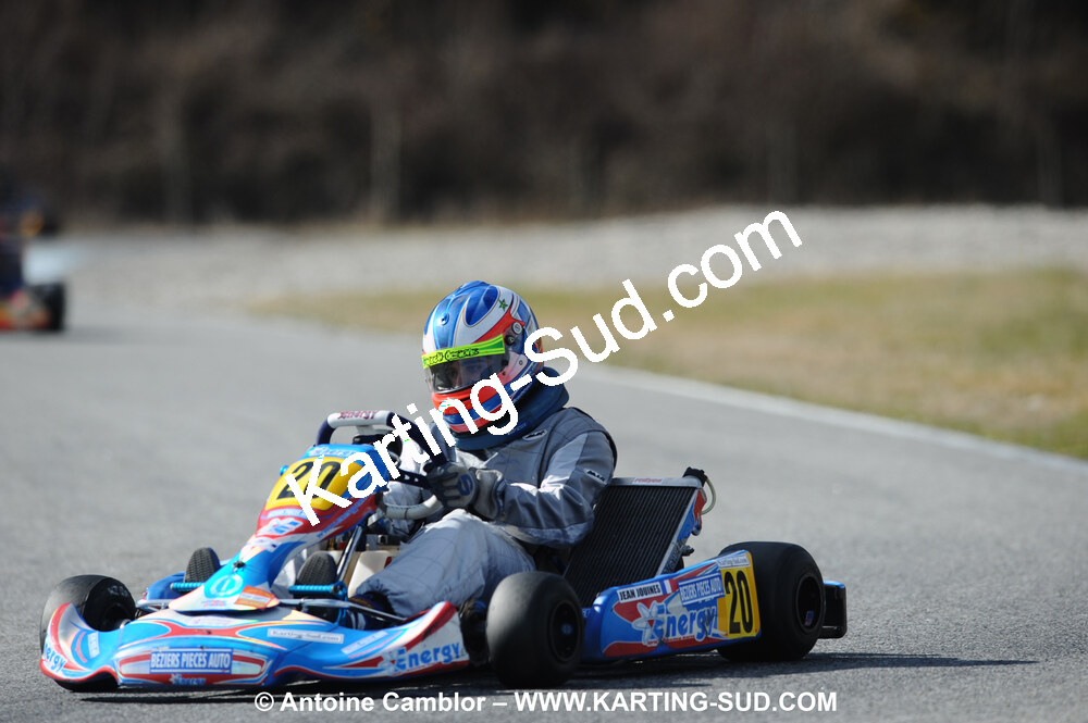 21/02/2010 : 1ère manche du Trophée Vincent Sanchez à Lavelanet (photos Antoine Camblor) 2010 — karting