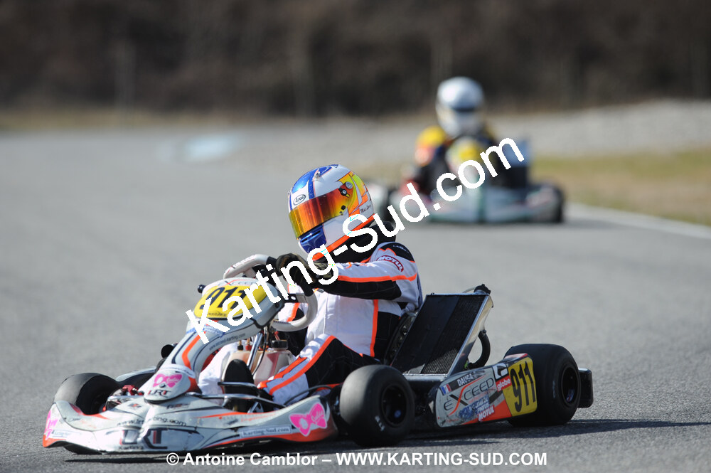 21/02/2010 : 1ère manche du Trophée Vincent Sanchez à Lavelanet (photos Antoine Camblor) 2010 — karting