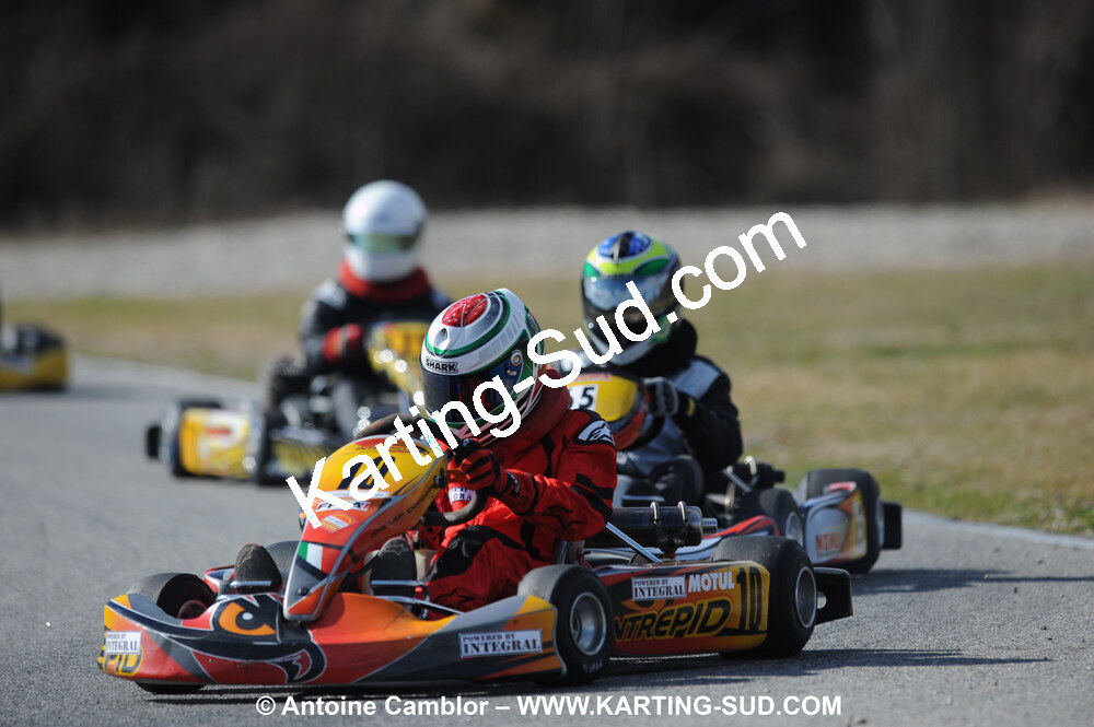 21/02/2010 : 1ère manche du Trophée Vincent Sanchez à Lavelanet (photos Antoine Camblor) 2010 — karting