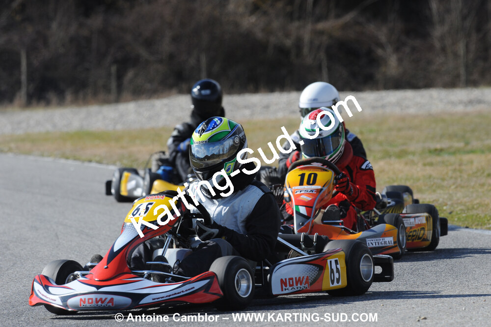 21/02/2010 : 1ère manche du Trophée Vincent Sanchez à Lavelanet (photos Antoine Camblor) 2010 — karting