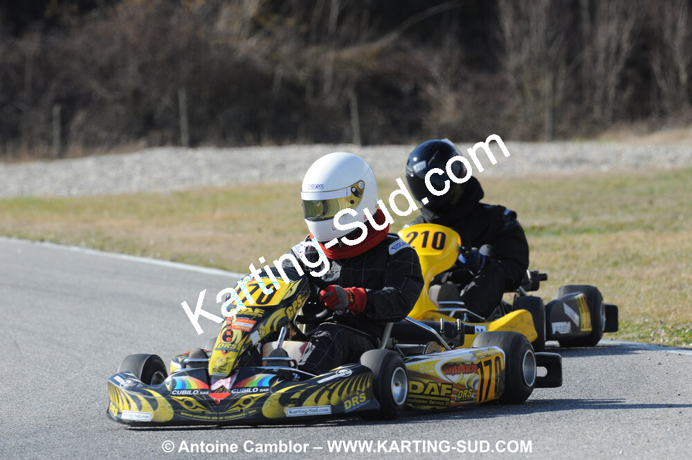 21/02/2010 : 1ère manche du Trophée Vincent Sanchez à Lavelanet (photos Antoine Camblor) 2010 — karting