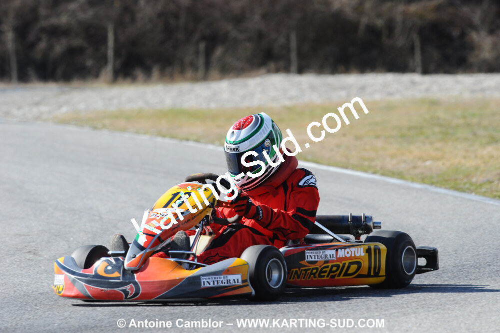 21/02/2010 : 1ère manche du Trophée Vincent Sanchez à Lavelanet (photos Antoine Camblor) 2010 — karting