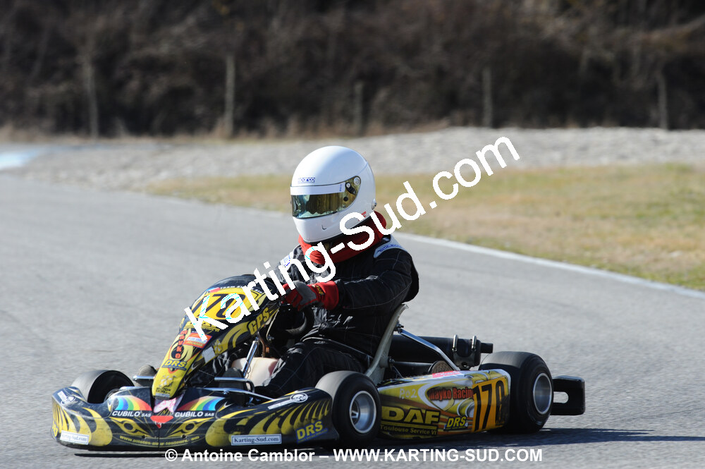 21/02/2010 : 1ère manche du Trophée Vincent Sanchez à Lavelanet (photos Antoine Camblor) 2010 — karting