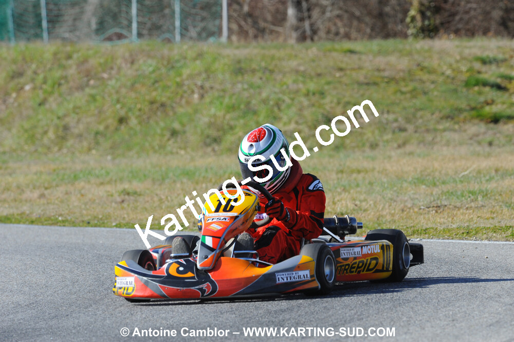 21/02/2010 : 1ère manche du Trophée Vincent Sanchez à Lavelanet (photos Antoine Camblor) 2010 — karting