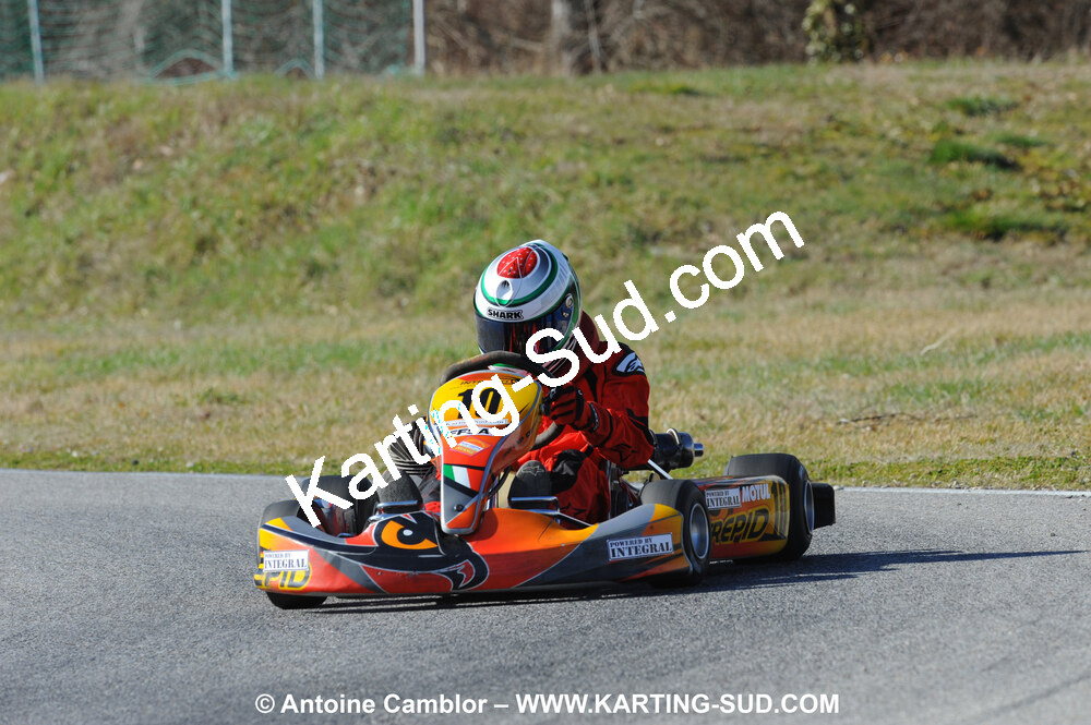 21/02/2010 : 1ère manche du Trophée Vincent Sanchez à Lavelanet (photos Antoine Camblor) 2010 — karting