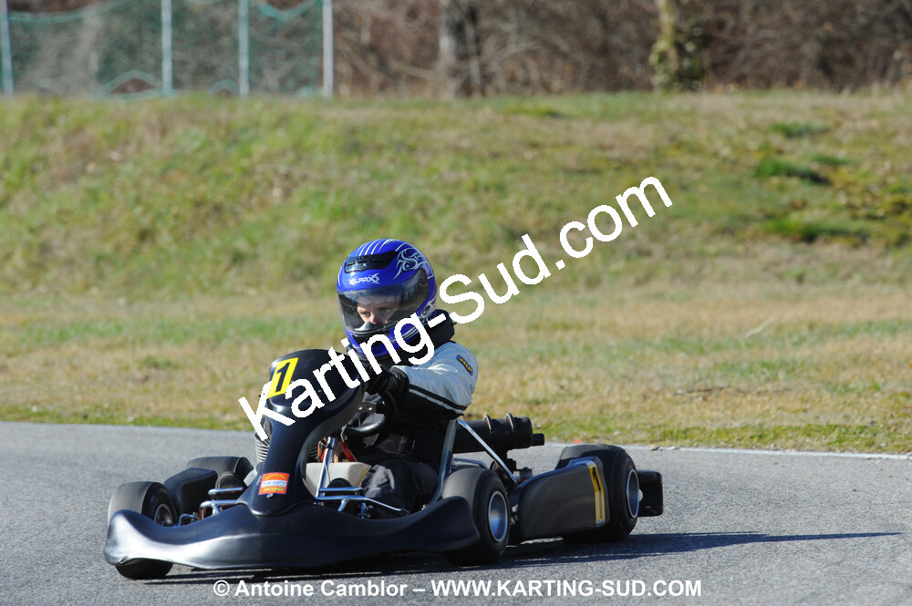 21/02/2010 : 1ère manche du Trophée Vincent Sanchez à Lavelanet (photos Antoine Camblor) 2010 — karting