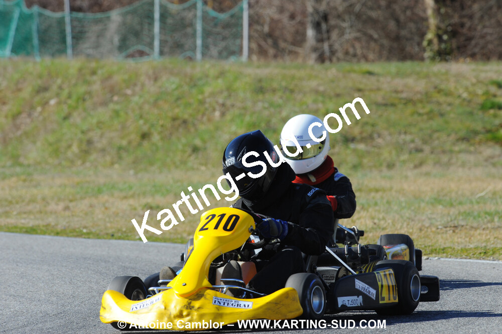 21/02/2010 : 1ère manche du Trophée Vincent Sanchez à Lavelanet (photos Antoine Camblor) 2010 — karting