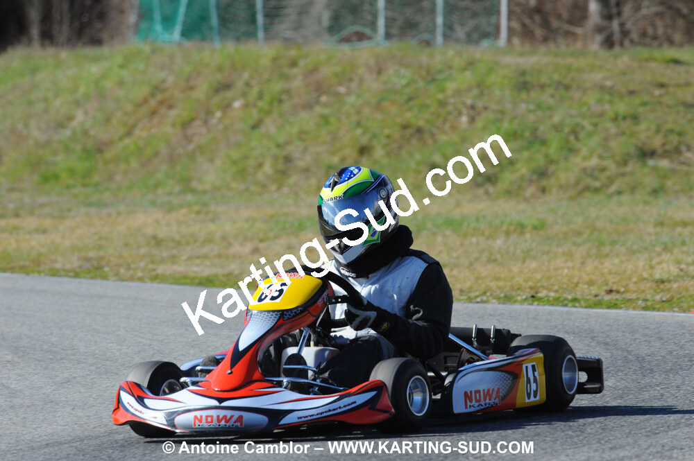 21/02/2010 : 1ère manche du Trophée Vincent Sanchez à Lavelanet (photos Antoine Camblor) 2010 — karting