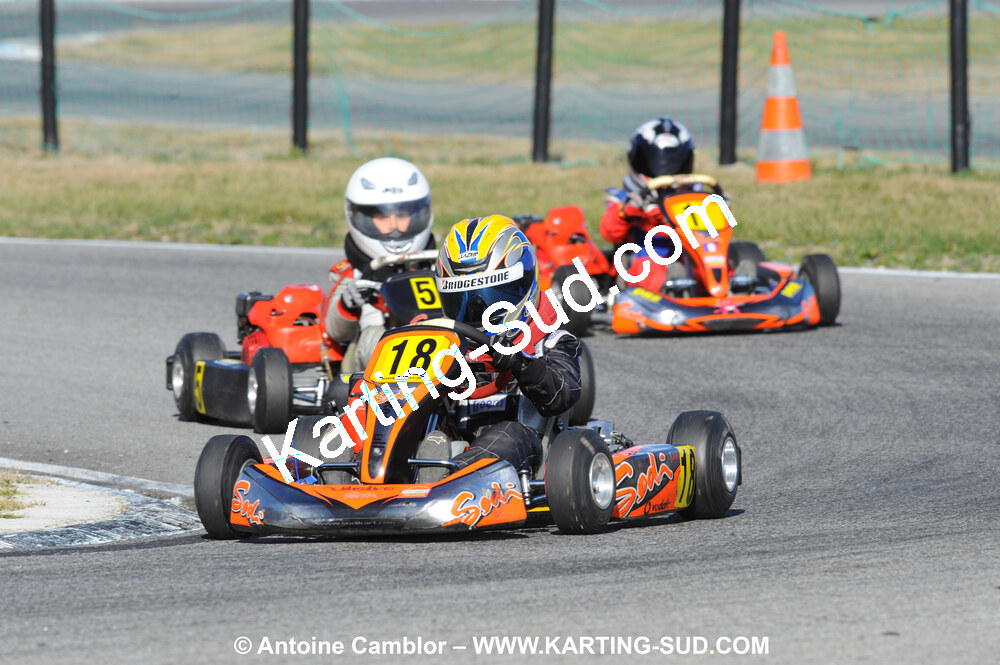 21/02/2010 : 1ère manche du Trophée Vincent Sanchez à Lavelanet (photos Antoine Camblor) 2010 — karting