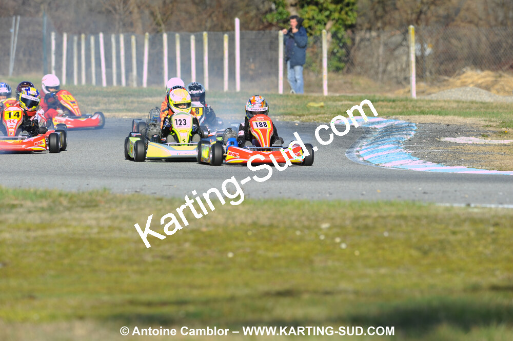 21/02/2010 : 1ère manche du Trophée Vincent Sanchez à Lavelanet (photos Antoine Camblor) 2010 — karting