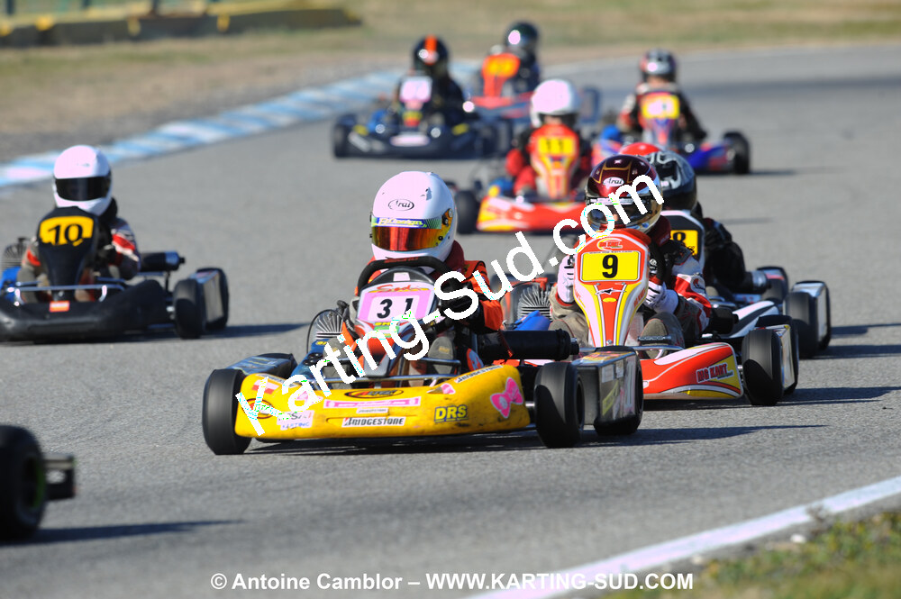 21/02/2010 : 1ère manche du Trophée Vincent Sanchez à Lavelanet (photos Antoine Camblor) 2010 — karting