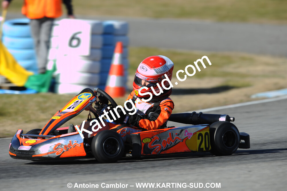 21/02/2010 : 1ère manche du Trophée Vincent Sanchez à Lavelanet (photos Antoine Camblor) 2010 — karting