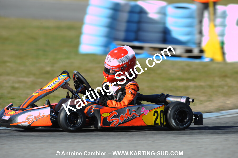 21/02/2010 : 1ère manche du Trophée Vincent Sanchez à Lavelanet (photos Antoine Camblor) 2010 — karting