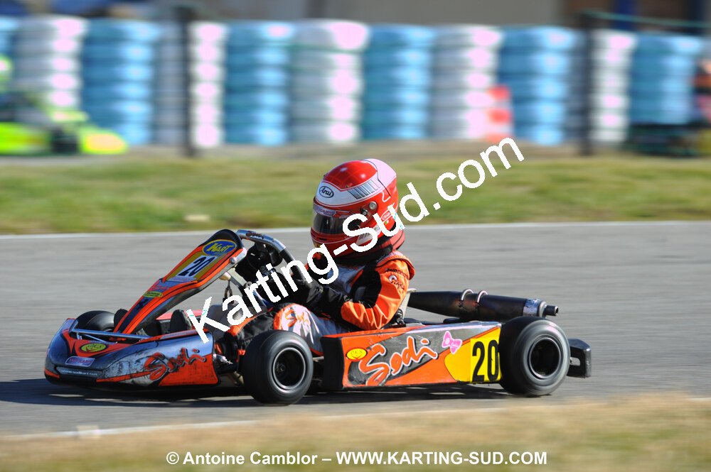 21/02/2010 : 1ère manche du Trophée Vincent Sanchez à Lavelanet (photos Antoine Camblor) 2010 — karting