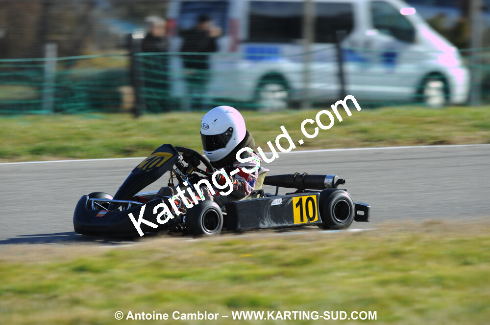 21/02/2010 : 1ère manche du Trophée Vincent Sanchez à Lavelanet (photos Antoine Camblor) 2010 — karting